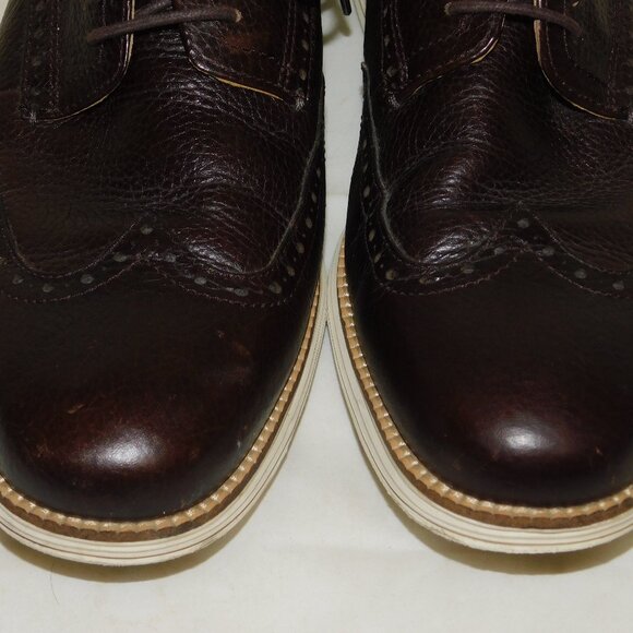 Cole Haan Grand.OS Leather Wingtip Lace Up Oxfords Size 10M Men\'s Shoes main image 4